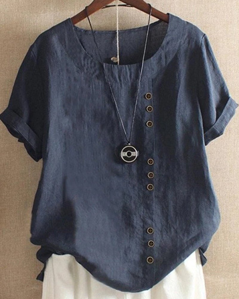 Hana | Women’s Top with Button Front