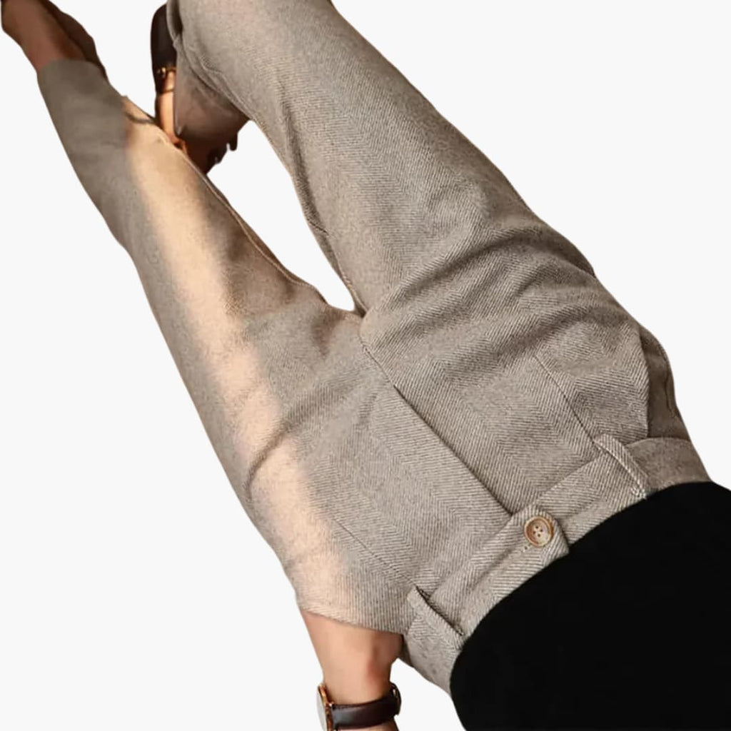 Clarisse | Women’s Tailored Pants with Structured Waistband