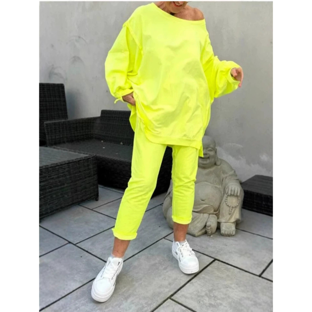 Gilda | Women’s Relaxed Loungewear Set with Draped Silhouette