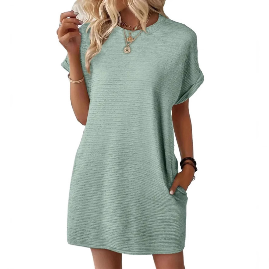 Pippa | Women’s T-Shirt Dress with Side Pockets