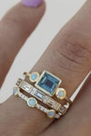 Retro Blue Ring