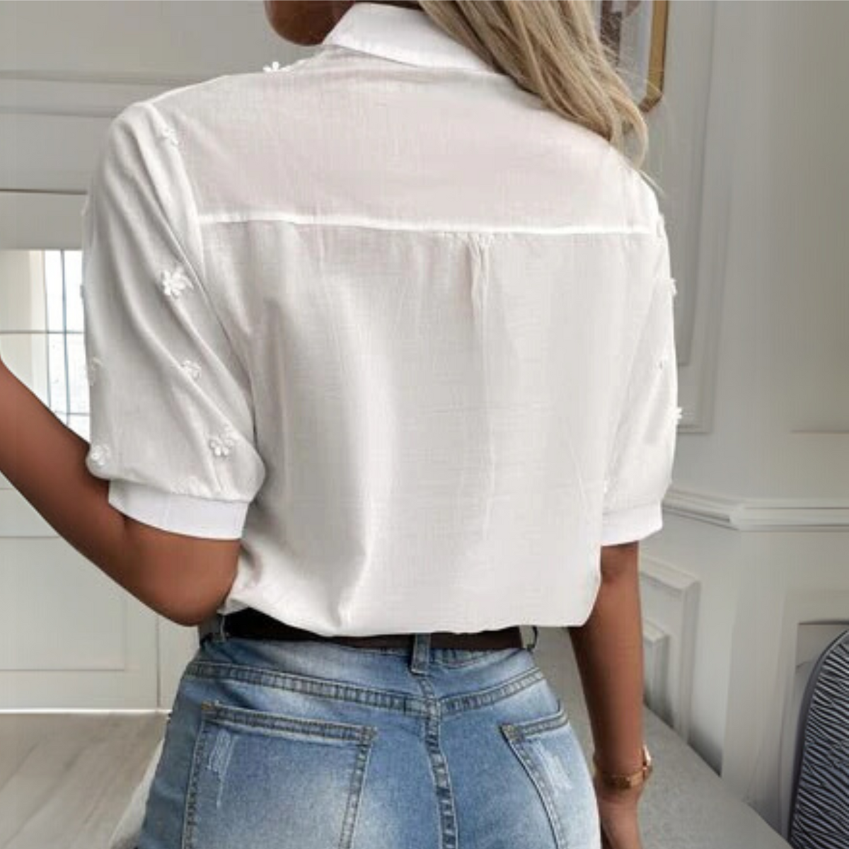 Allison | Women’s Allison Blouse with Timeless Detailing