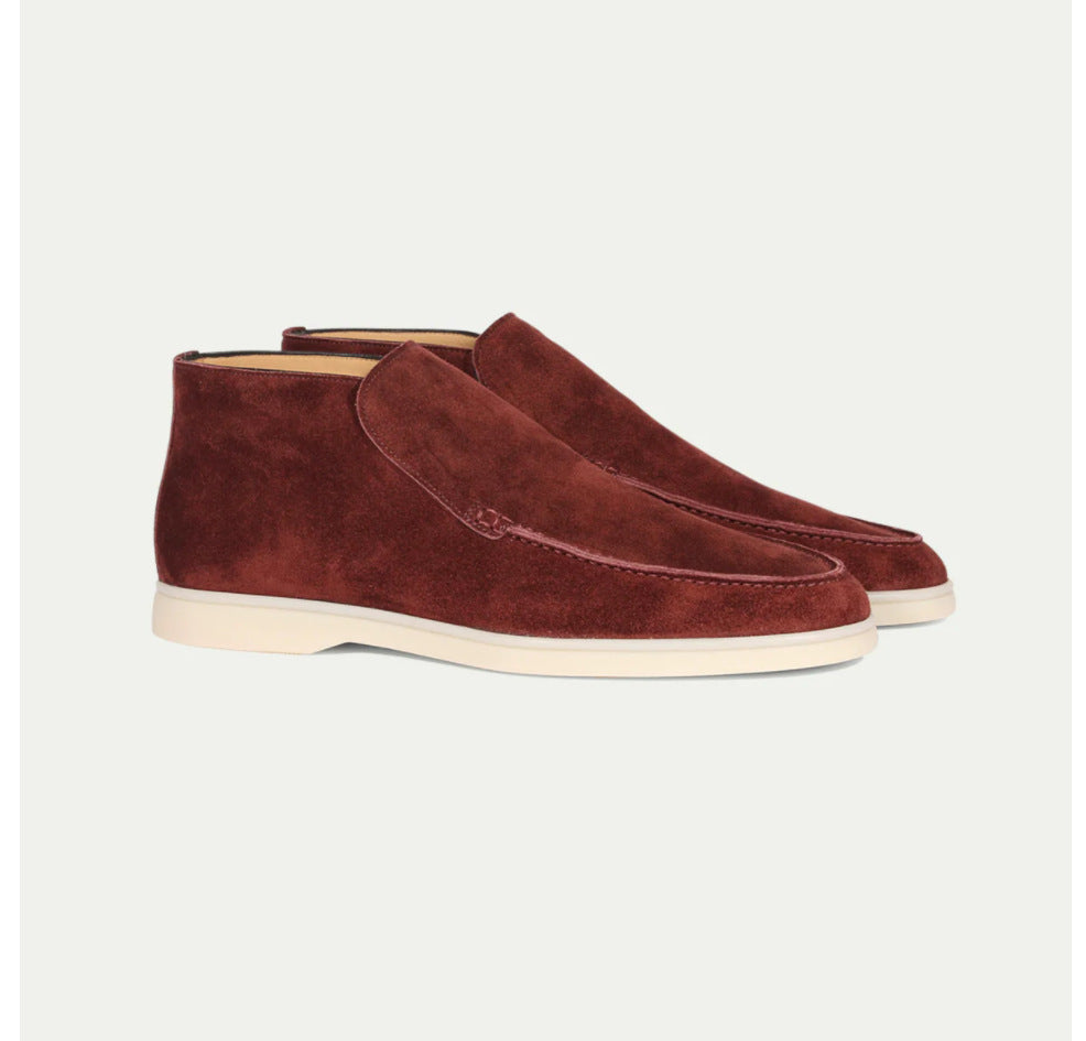 Kieran Sheffield | Suede Slip-On Loafer Boots For Men