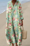 Ashlee™| Floral Rose Print Dress