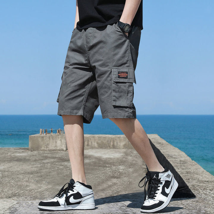 Grayson Pemberton | Cotton Cargo Workwear Shorts For Men