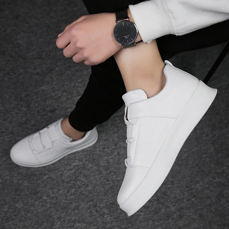 Preston Wakefield | Leather Low-Top Sneakers For Men
