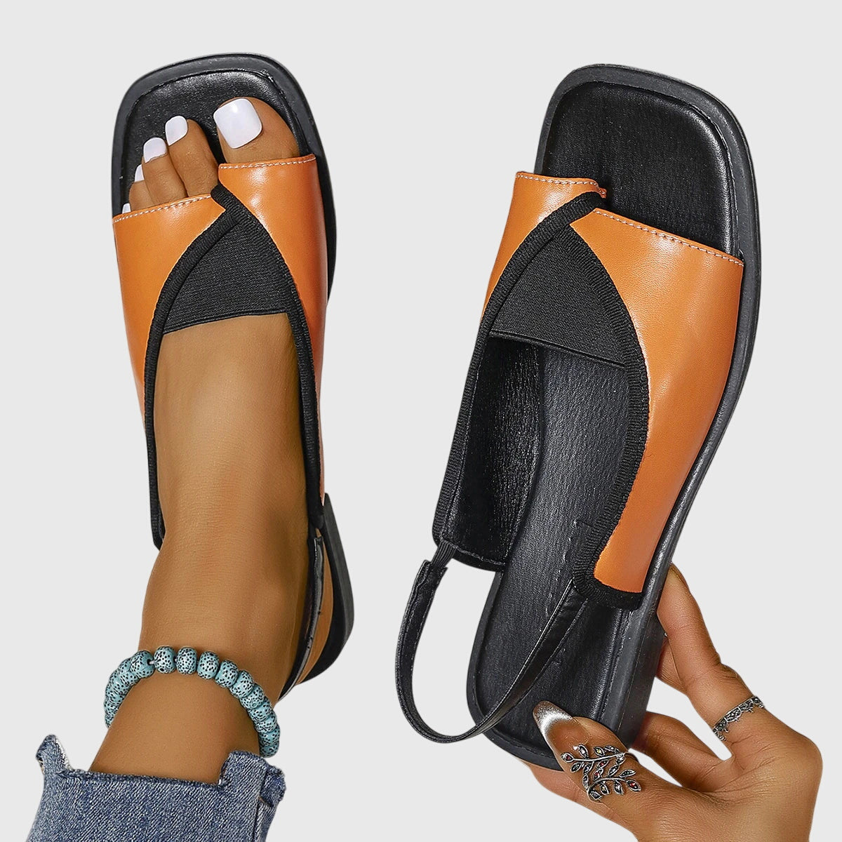Talia | Women’s Orthopedic Slingback Sandals with Arch Support