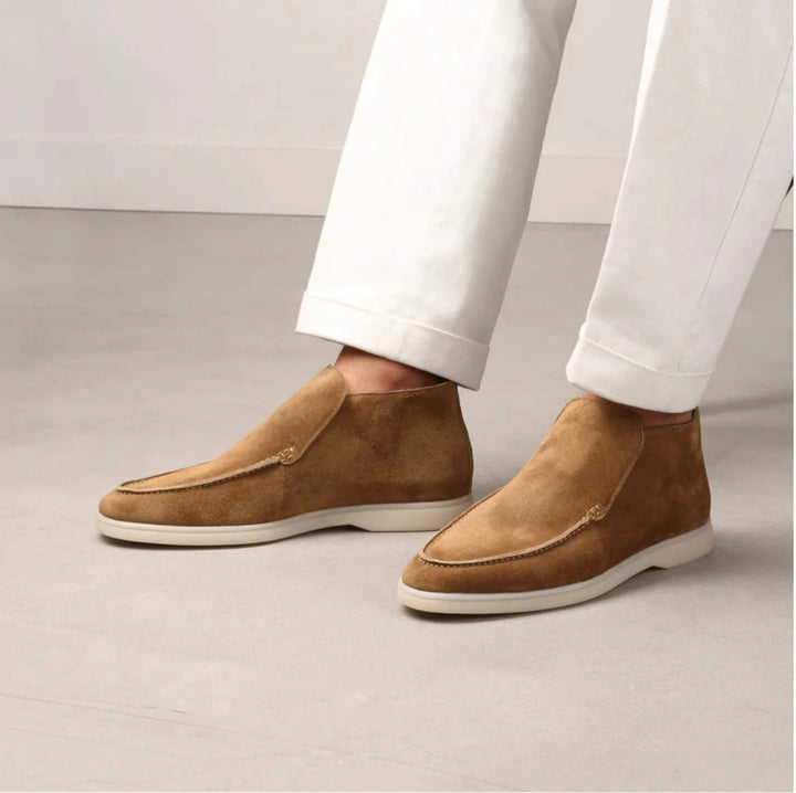 Kieran Sheffield | Suede Slip-On Loafer Boots For Men