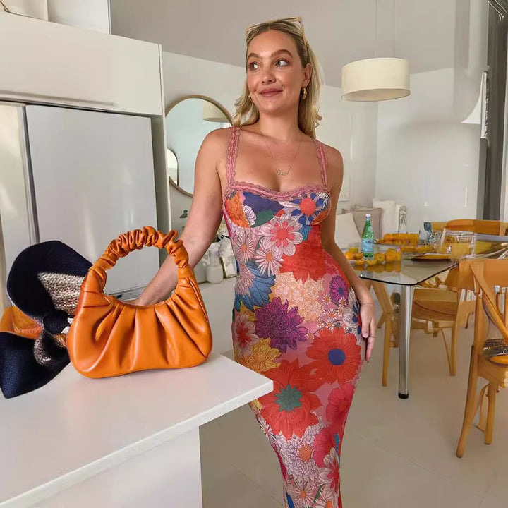Sarah Dunn | Floral Print Races Dress For Women