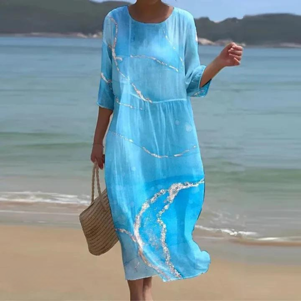 Izzi | Elegant Tummy Covering Dress