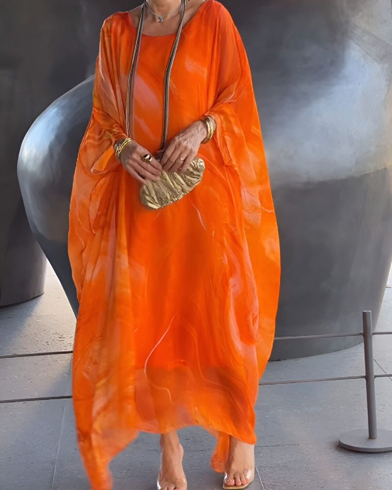Sorea | Women’s Elegant Dress with Flowing Drapes