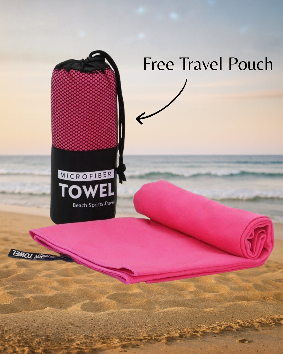 Belle | Women’s Microfiber Travel Towel with Quick-Dry