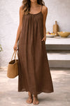 Lyra | Women's Backless Maxi Dress Spaghetti Strap Casual Summer Dress