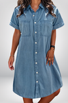 Vianne™ | Soft Summer Denim Dress
