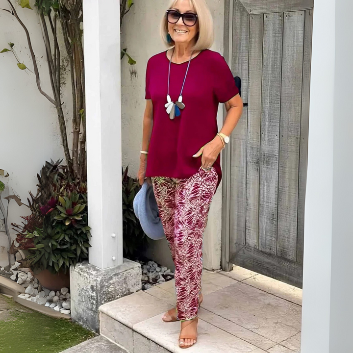 Afton™ | Two-Piece Set – Effortless Polish, All-Day Comfort