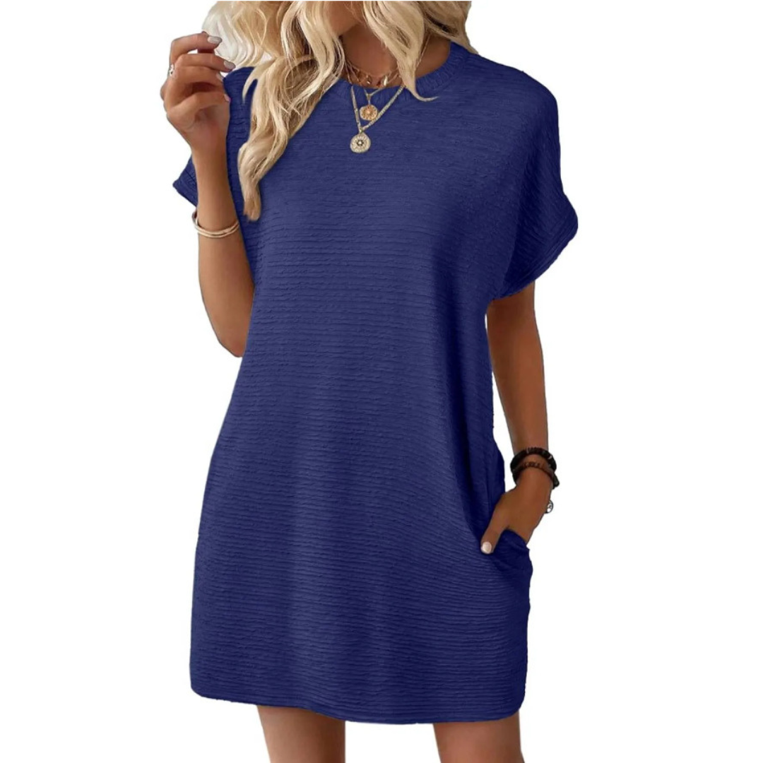 Tara | Women’s Oversized T-Shirt Dress with Pockets