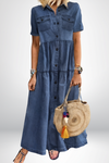 Vita™ | Soft Denim Dress