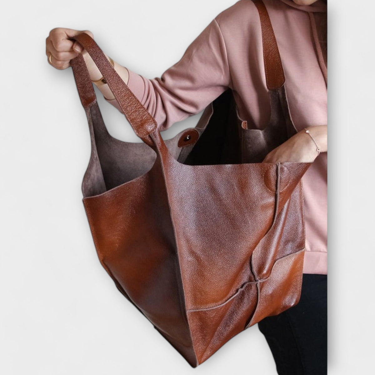 Luna | Women’s Oversized Tote Bag with Open Top