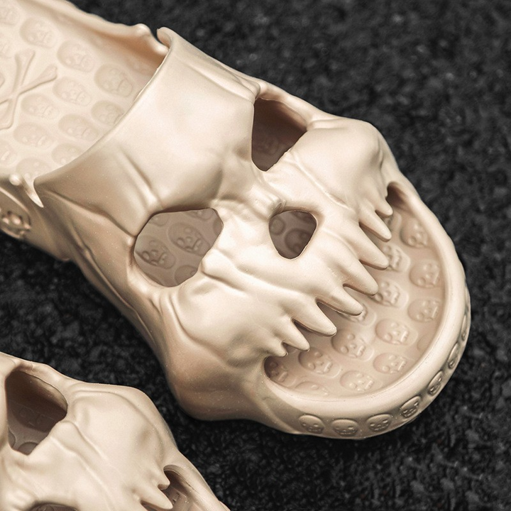 Bone Daddy | Skull Halloween Slippers For Men