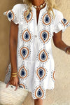 Edwina | Women’s Edwina Boho Midi Dress with Flow