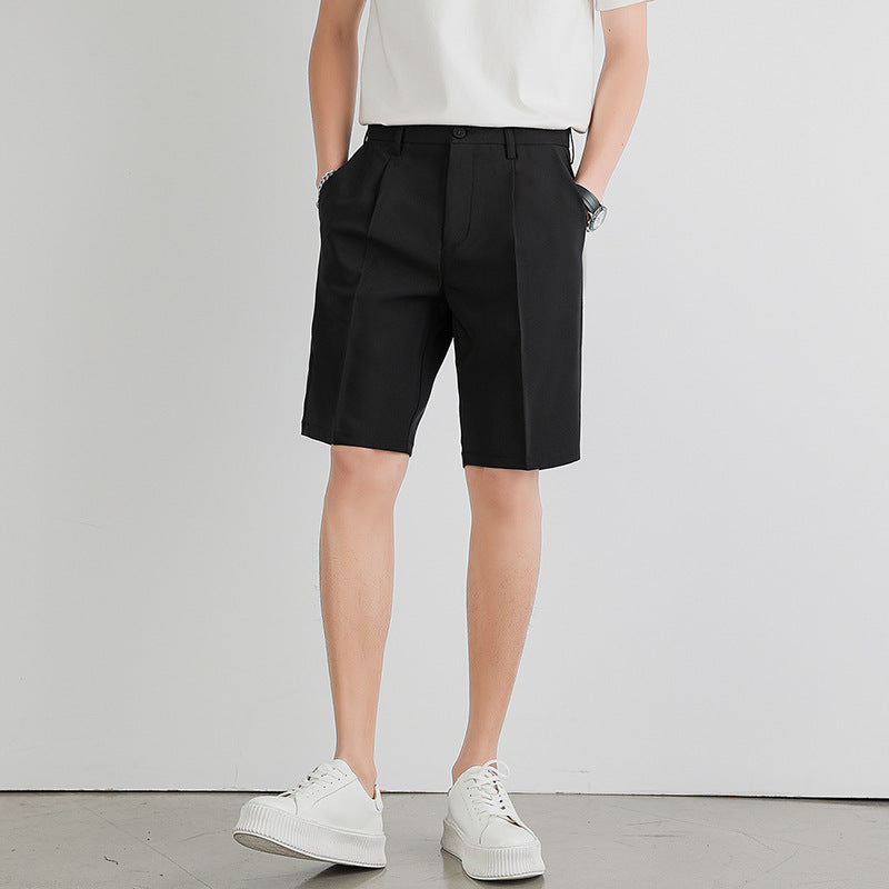 Aiden Lockhart | Straight-Leg Business Shorts For Men
