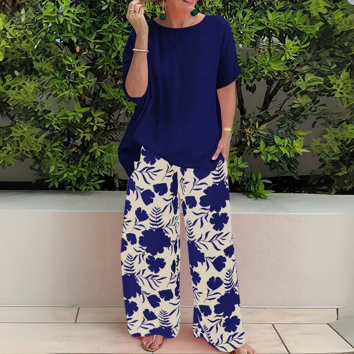 Nora | Women’s Elegant Two-Piece Set with Coordinated Top