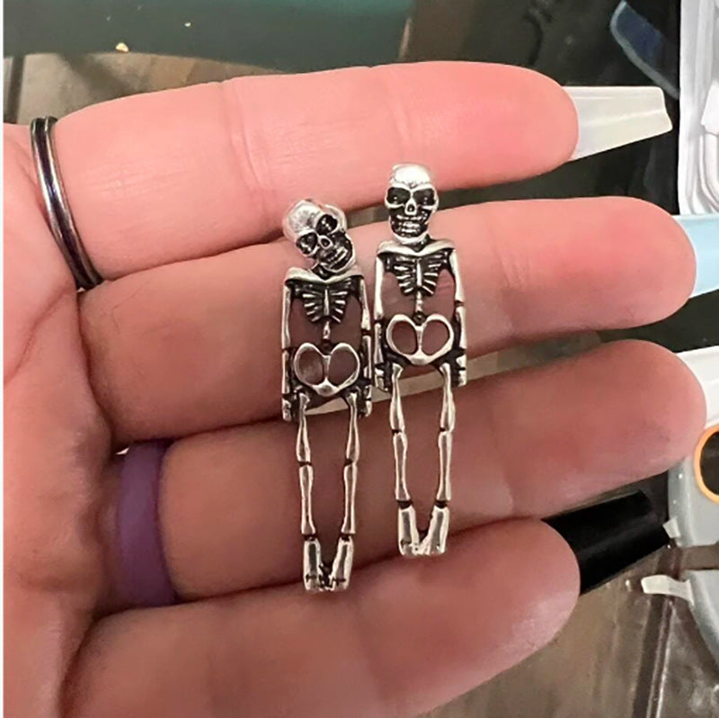 Miss Spooky | Skeleton Halloween Earrings For Women