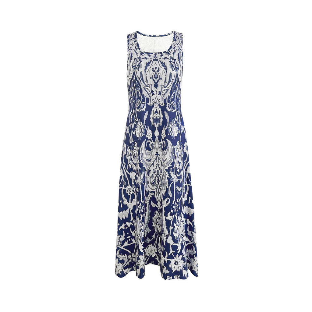 Poppy Baxter | Bohemian Printed Midi Dress For Women
