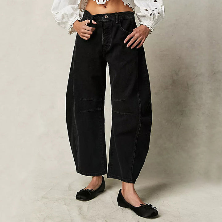 Sienna Barrett | Wide-Leg Straight Trousers For Women