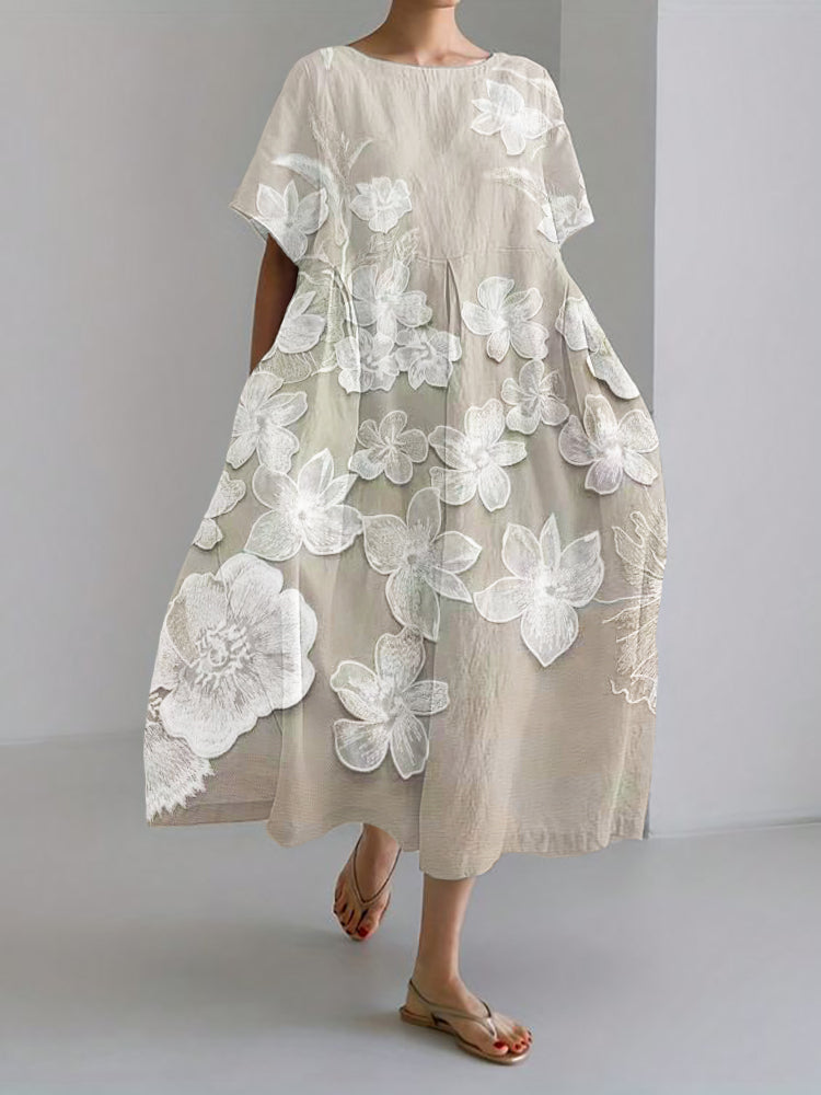 Arden | Women’s Chic Floral Dress with Refined Print