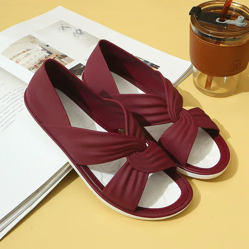 Bella | Women’s Knot-Design Sandals with Cushioned Footbed