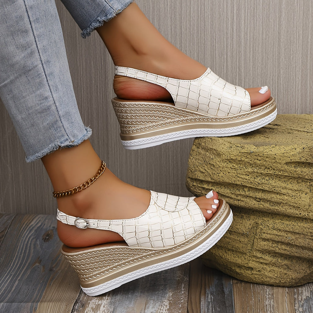 Marbella | Women’s Wedge Sandals with Cushioned Insole