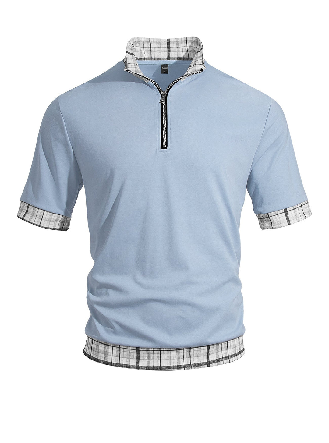 Benjamin Foster | Half-Zip Polo Shirt For Men