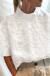 Julia™ | With Embroidered Solid Stand-Up Collar