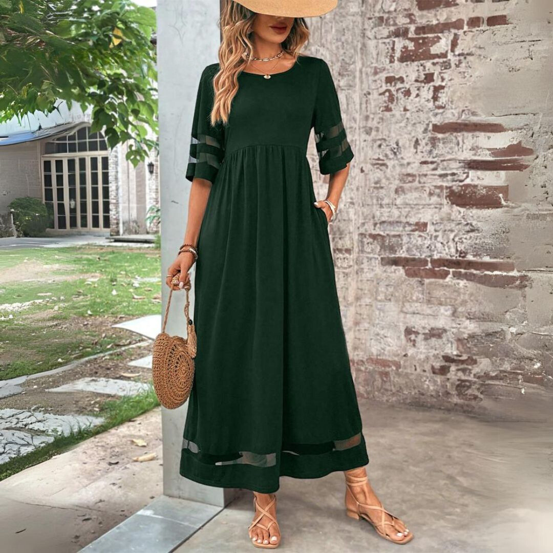 Tahlia | Women’s Tummy Coverage Dress with Elegant Draping