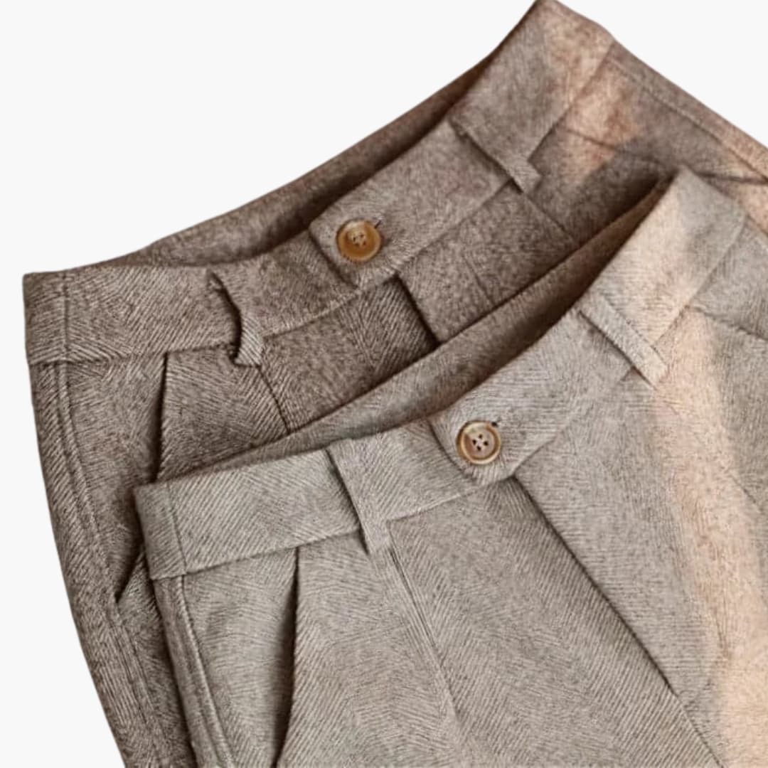Clarisse | Women’s Tailored Pants with Structured Waistband