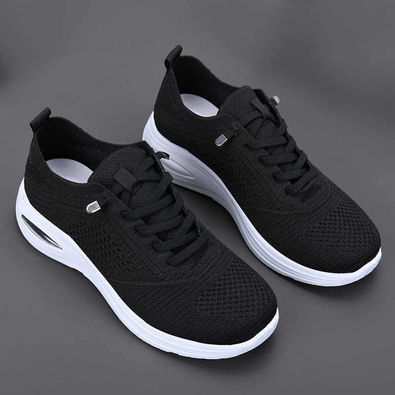 Velra | Women’s Mesh Slip-On Sneakers with Platform