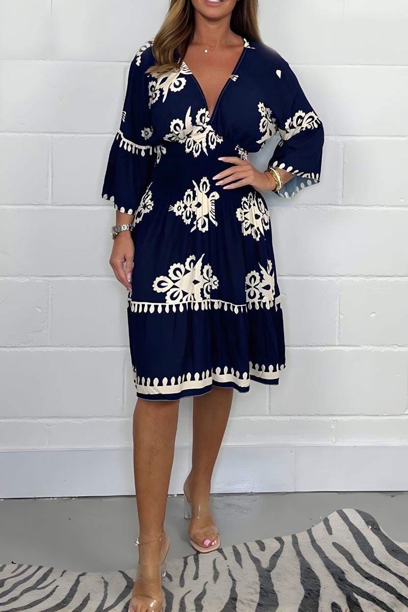 Lisa | Women’s Flattering Knee-Length Dress with All-Day Comfort