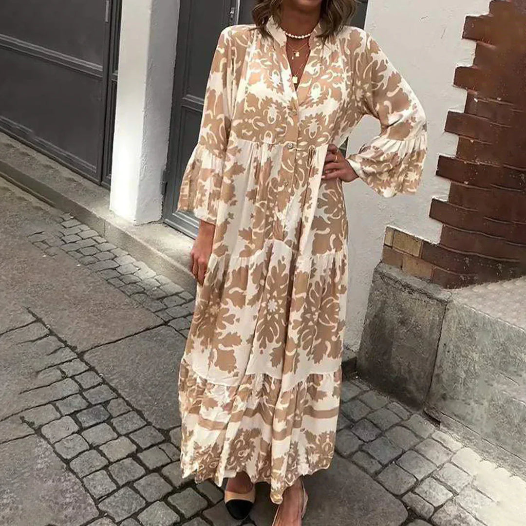 Avielle | Fashionable Printed Boho Maxi Dress