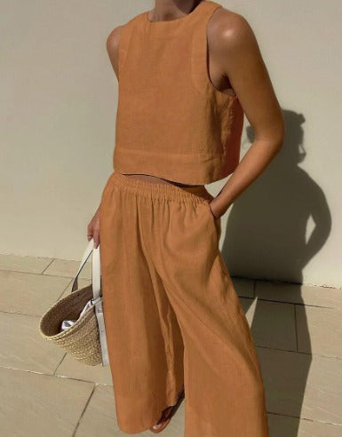 Fayenne | Women’s Two-Piece Set with Sleeveless Tank