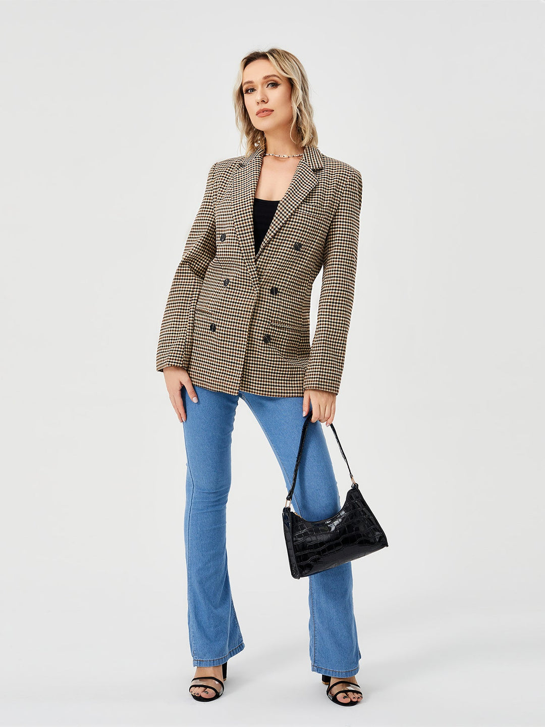 Clementine Ashford | Houndstooth Work Jacket For Women