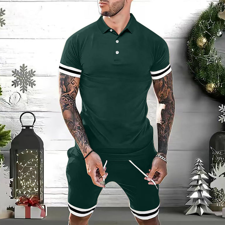 Wesley Chandler | Polo Shirt And Shorts Set For Men