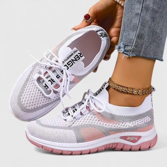 Koda | Women’s Mesh Chunky Trainers with Breathable Upper