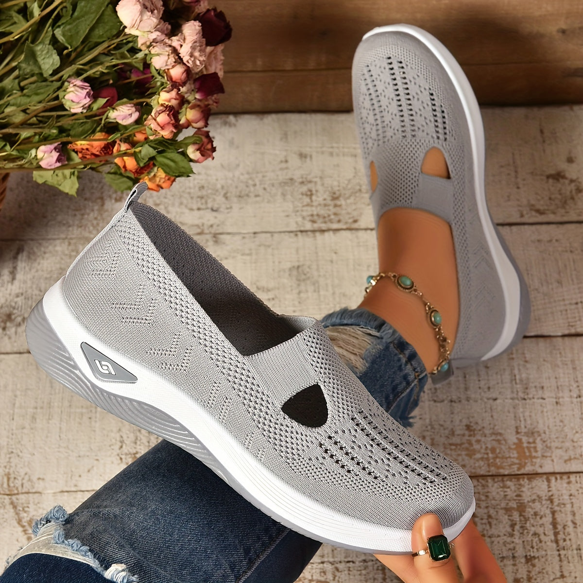 Gabriella | Women’s Orthopaedic Slip-On Shoes with Contoured Insole