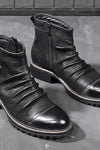 Marcus Bailey | Leather High-Top Boots For Men