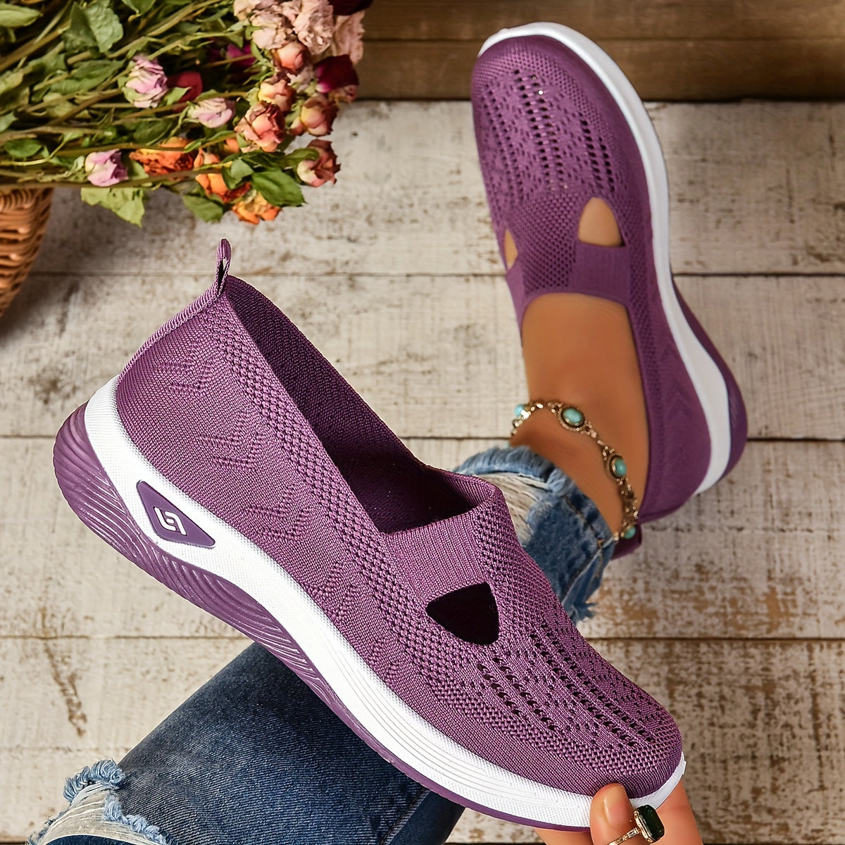 Gabriella | Women’s Orthopaedic Slip-On Shoes with Contoured Insole
