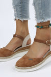Valentina Rossi | Comfort Wedge Mary Jane Shoes For Women