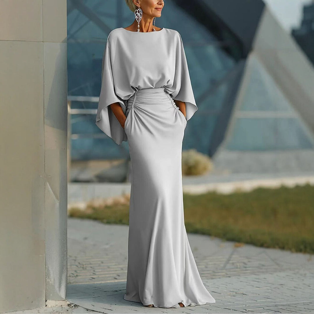 Elise Robertson | Batwing Sleeve Maxi Dress For Women