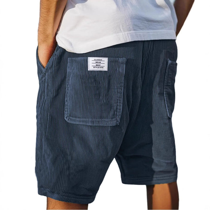 Callan Ridgeway | Corduroy Multi-Pocket Shorts For Men