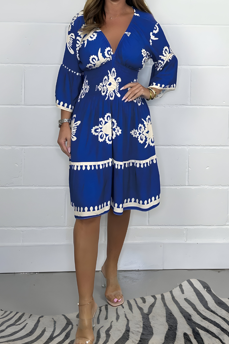 Lisa | Women’s Flattering Knee-Length Dress with All-Day Comfort